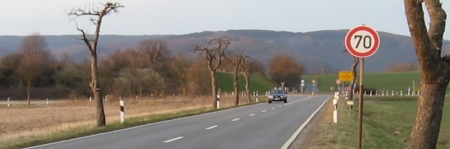 Harz im Hintergrund