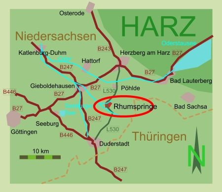 Straenkarte Anfahrt