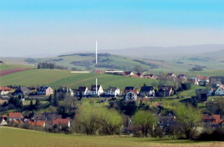 Rhumspringe, Blick in sdstlicher Richtung