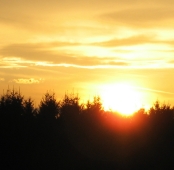 Sonnenuntergang bei Phlde