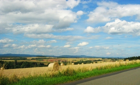 Harz im Hintergrund