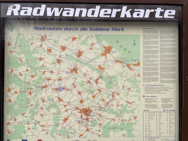 Radwanderkarte